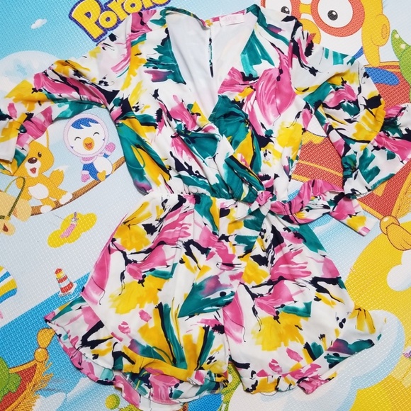 Multicolored romper - Picture 2 of 4